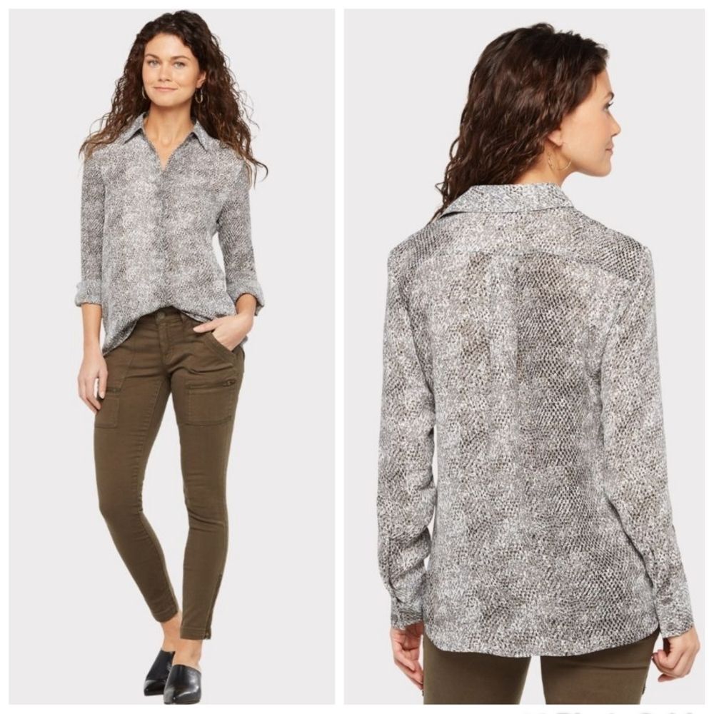 NWT|BB Dakota Born to be Wild Button Down Shirt, XS